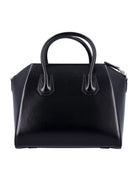 BLACK LEATHER SMALL ANTIGONA HANDBAG Givenchy