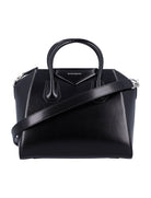 BLACK LEATHER SMALL ANTIGONA HANDBAG Givenchy BLACK TU