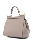 SICILY MEDIA LEATHER HANDBAG Dolce & Gabbana