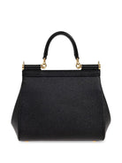 SICILY MEDIA LEATHER HANDBAG Dolce & Gabbana