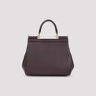 SICILY MEDIA LEATHER HANDBAG Dolce & Gabbana