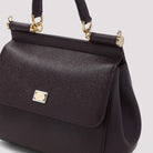SICILY MEDIA LEATHER HANDBAG Dolce & Gabbana