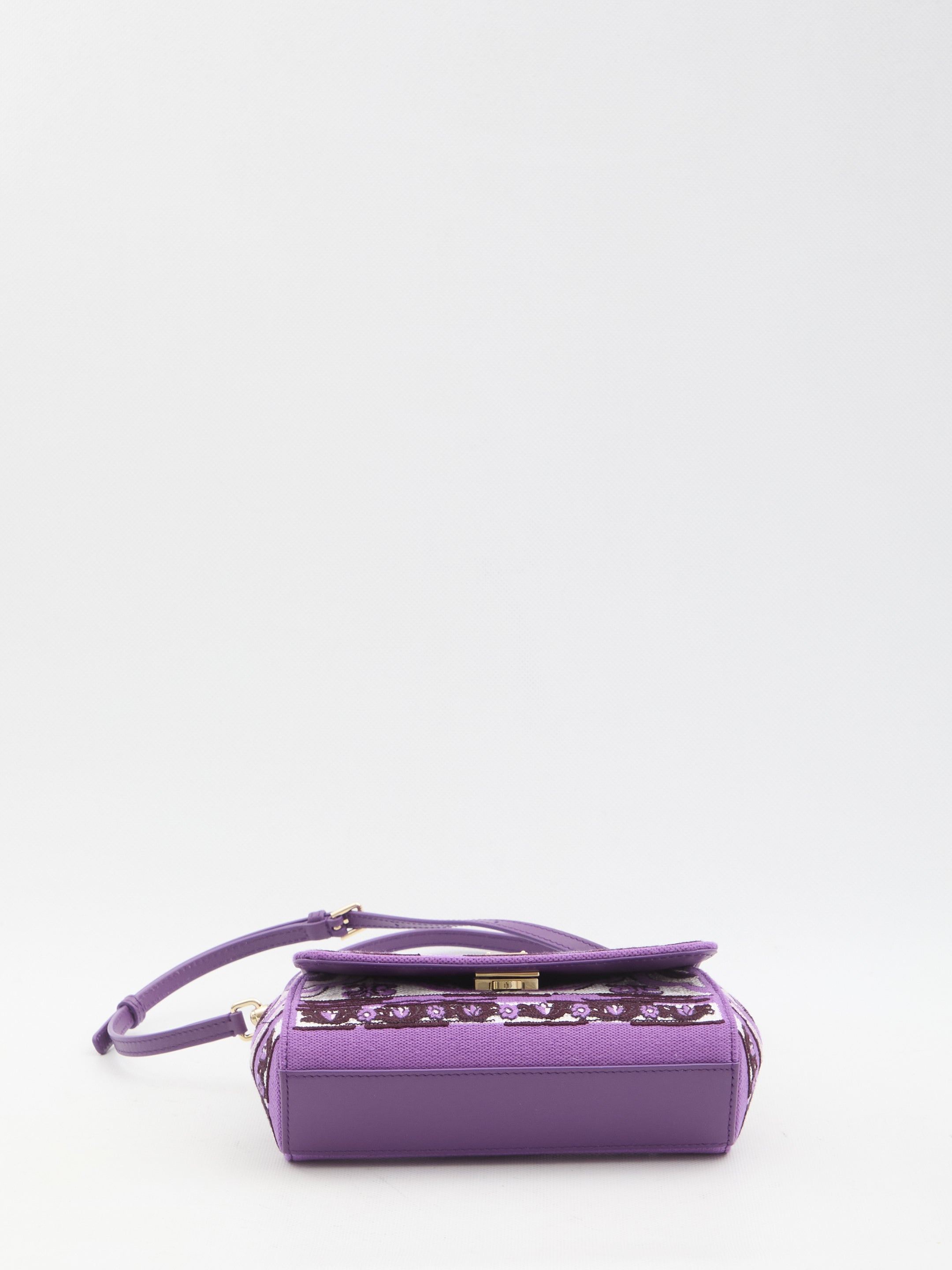 SMALL SICILY LEATHER HANDBAG Dolce & Gabbana