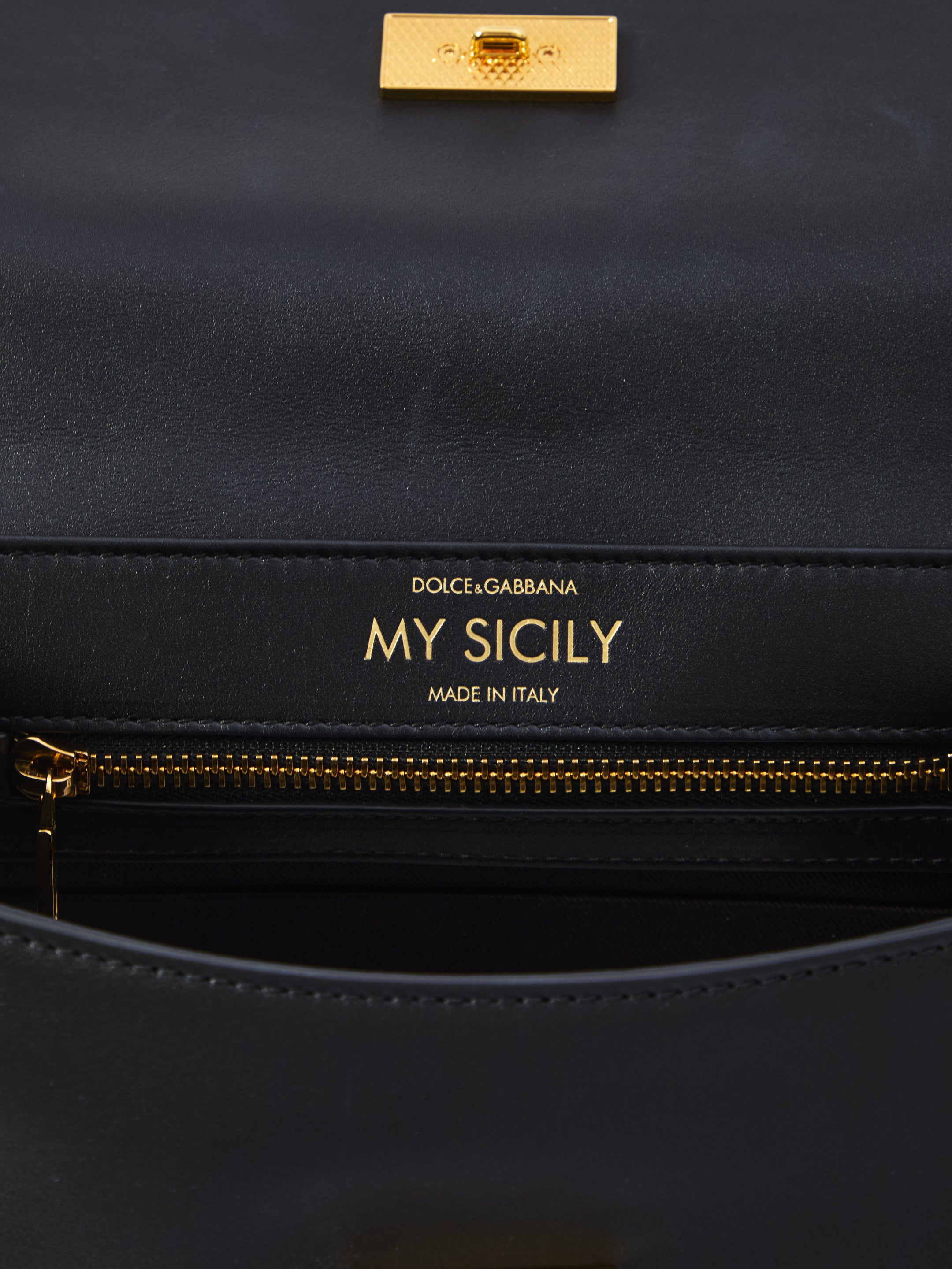 MY SICILY LEATHER HANDBAG Dolce & Gabbana