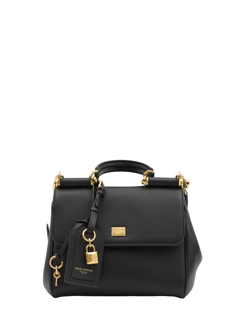 MY SICILY LEATHER HANDBAG Dolce & Gabbana black TU