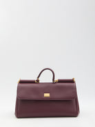 BORDEAUX LEATHER HANDBAGS Dolce & Gabbana BORDEAUX UNI