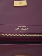 BORDEAUX LEATHER HANDBAGS Dolce & Gabbana