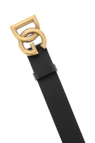BLACK LEATHER BELT Dolce & Gabbana