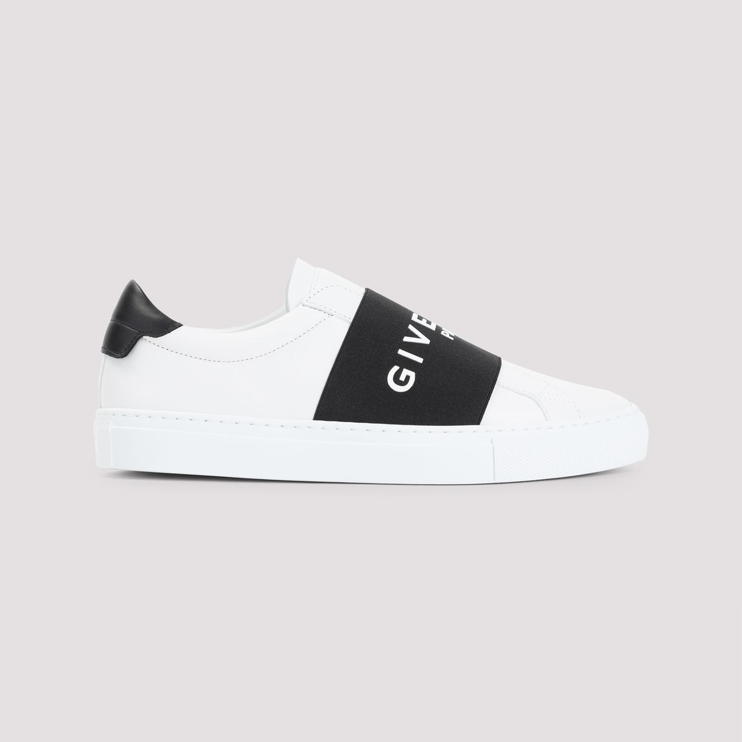 BLACK CALF LEATHER SNEAKERS Givenchy