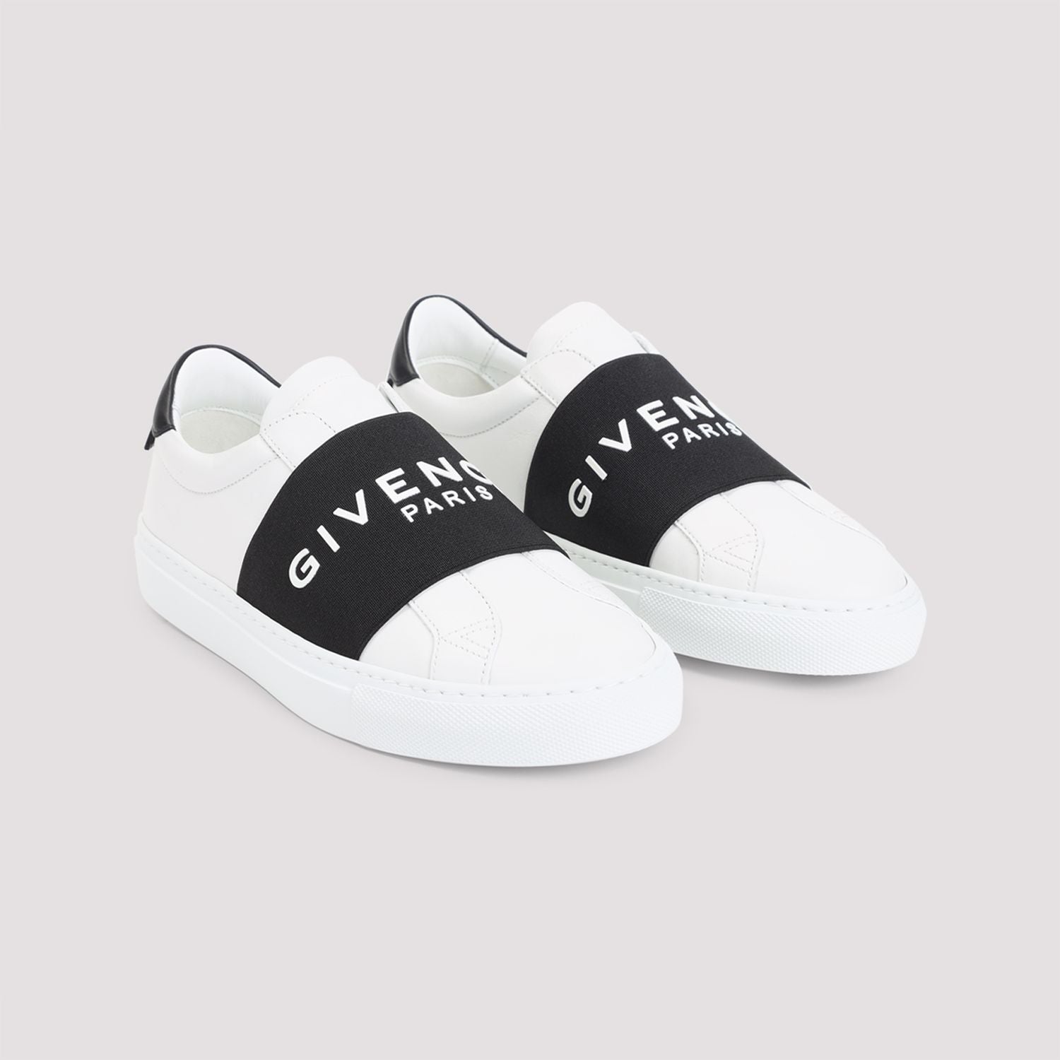 BLACK CALF LEATHER SNEAKERS Givenchy