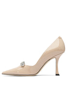 BEIGE CALF HEELED SHOES Jimmy Choo