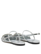 SILVER CALF SANDALS Jimmy Choo