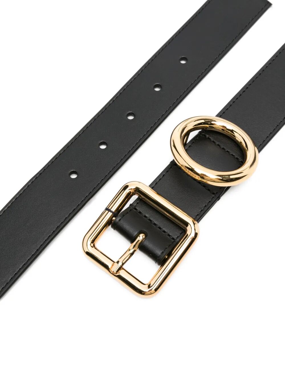 TWO-BUCKLE LEATHER BELT Jacquemus