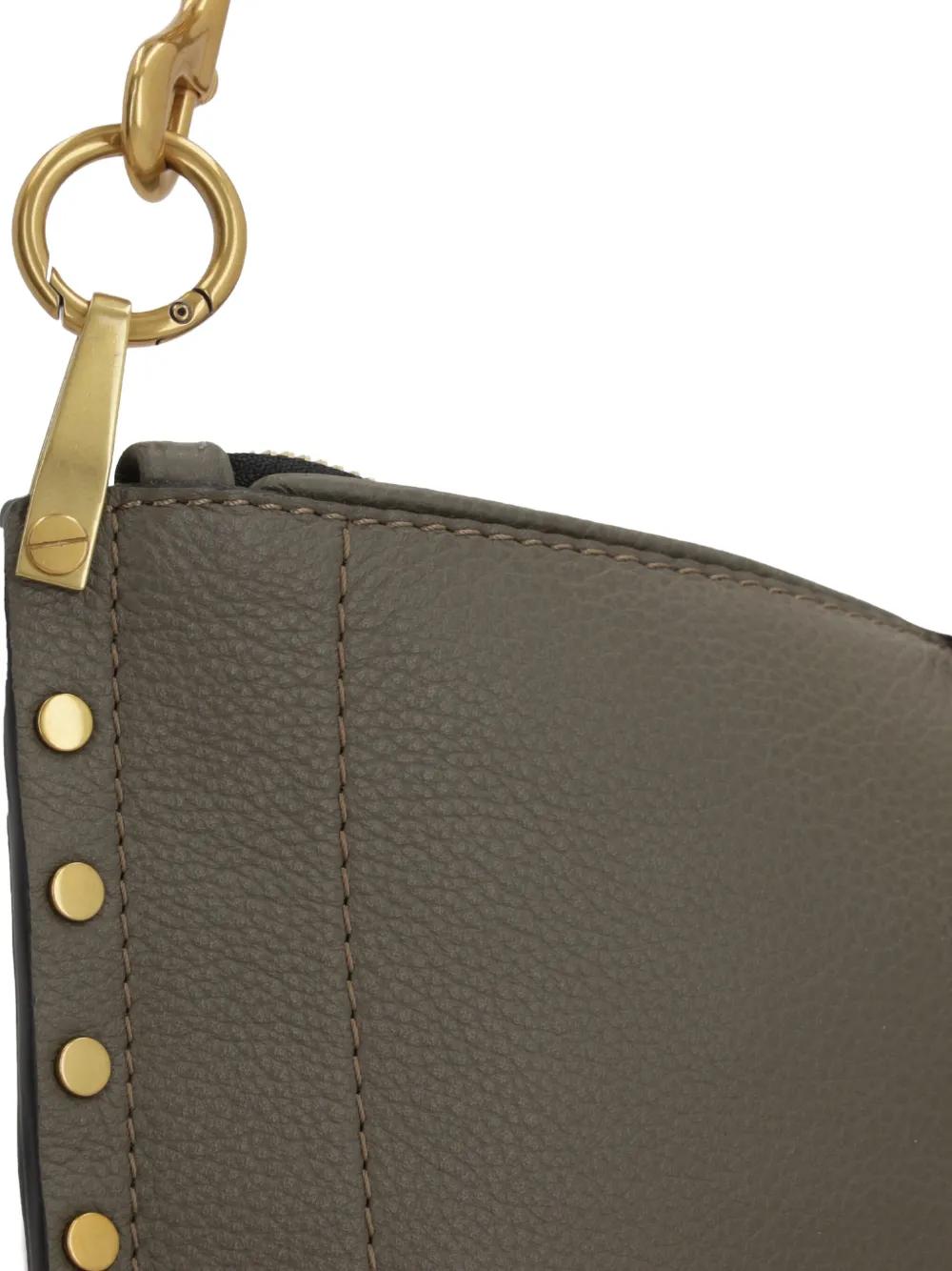 OSKAN HALF MOON TOTE BAG WITH STUDDED DETAILING Isabel Marant