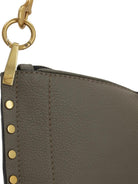 OSKAN HALF MOON TOTE BAG WITH STUDDED DETAILING Isabel Marant