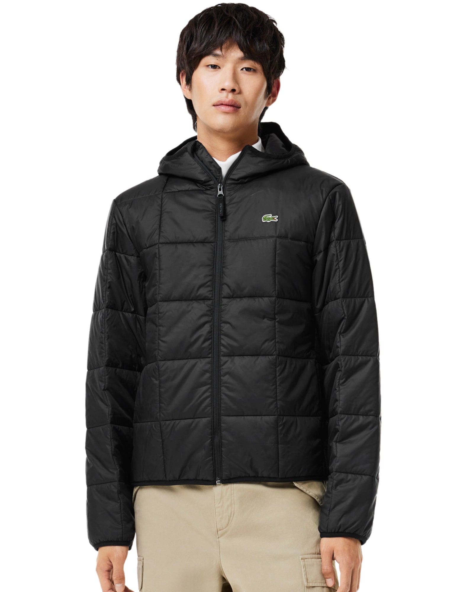 LOGO WATERPROOF PUFFER JACKET Lacoste