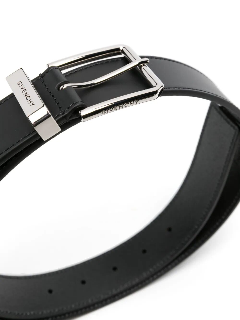 SMOOTH LEATHER GENTLEMAN BELT Givenchy