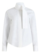 ASCOT COLLAR BLOUSE Patou WHITE 38