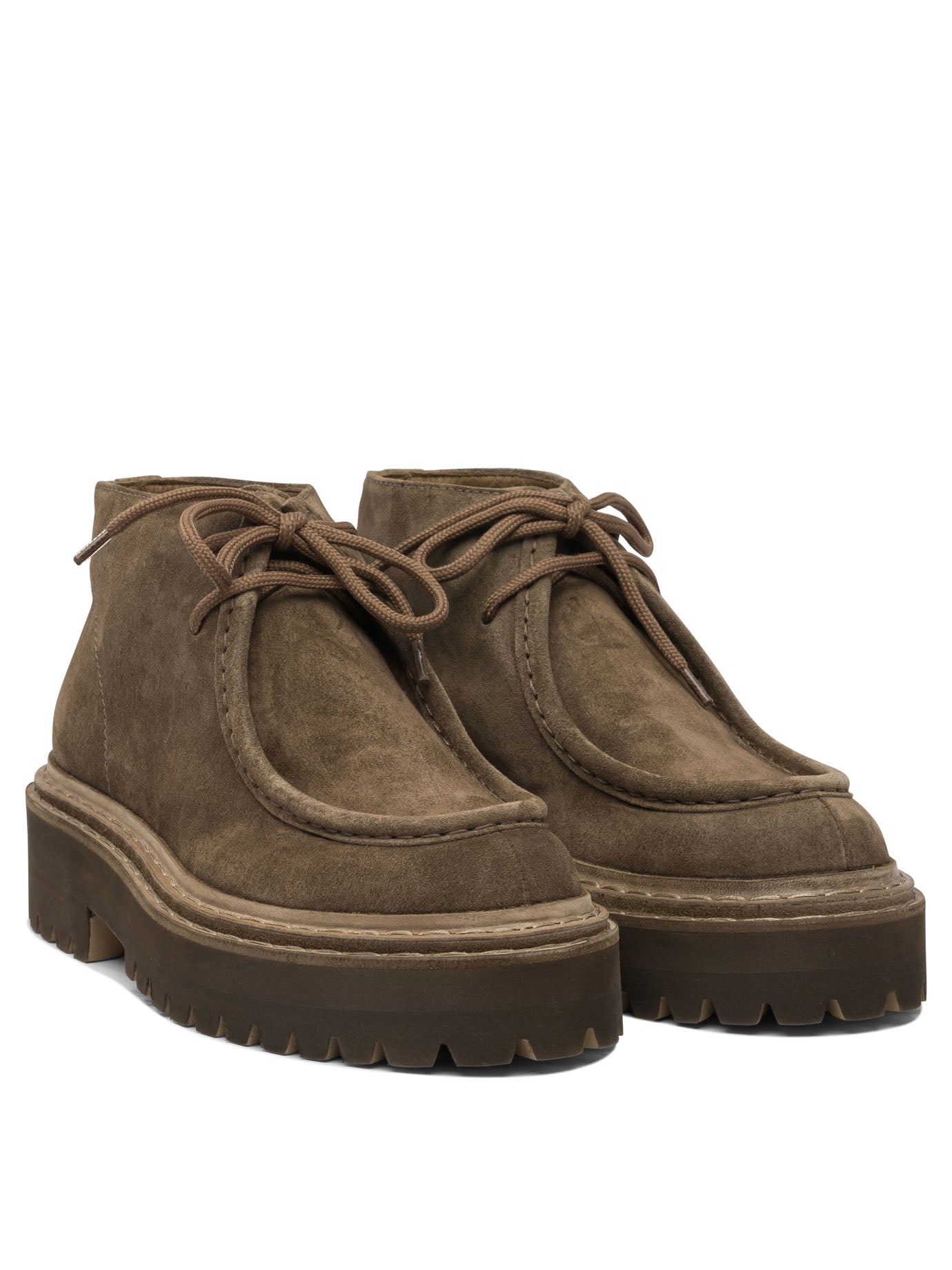 BEIGE RUBBER LOAFERS Officine Creative