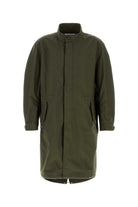 TWISTED ARM COTTON PARKA Givenchy GREEN 46
