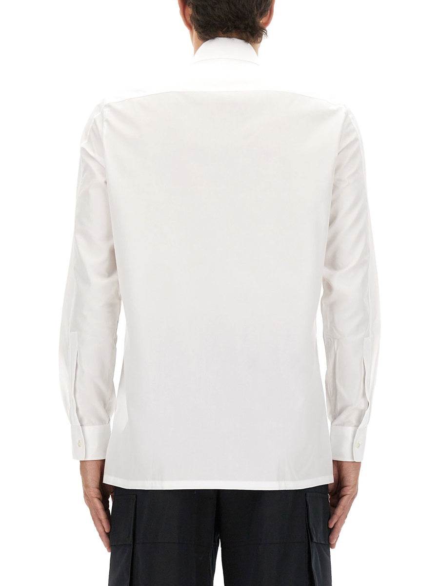 CLASSIC FIT SHIRT WITH GIVENCHY LOGO PRINT Givenchy