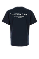DARK BLUE COTTON T-SHIRT Givenchy