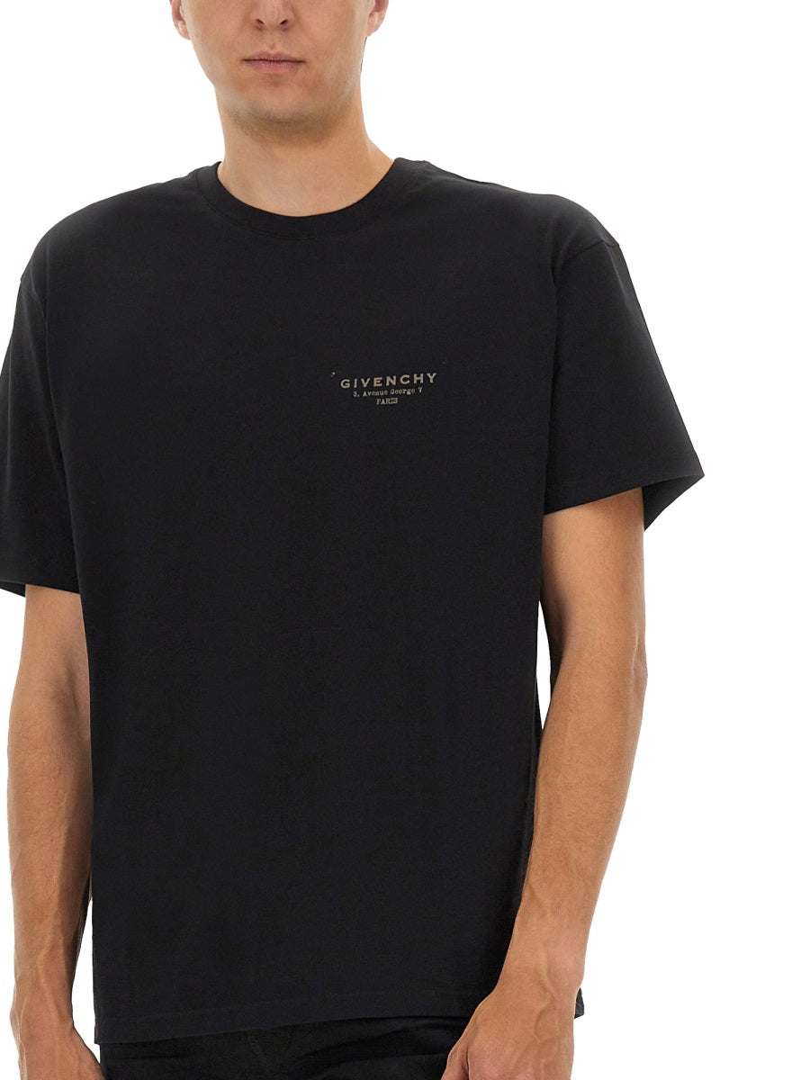 COTTON CREW-NECK T-SHIRT Givenchy black S