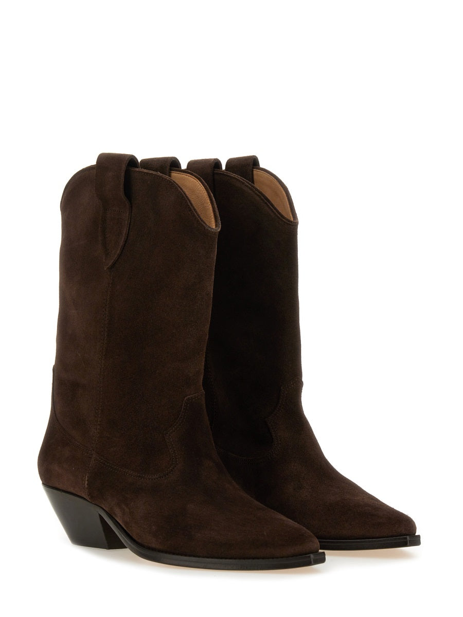 DUERTO SUEDE COWBOY BOOTS Isabel Marant BROWN 36