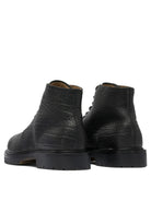 BLACK RUBBER ANKLE BOOTS Officine Creative