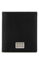 BLACK LEATHER WALLET Dolce & Gabbana BLACK TU
