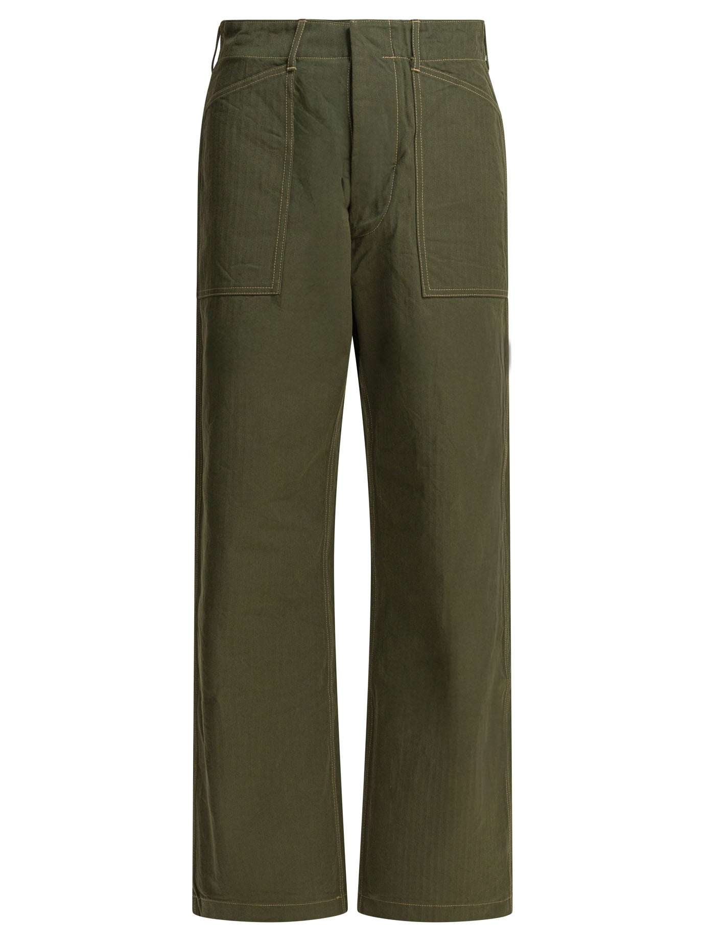 TROUSERS BUZZ RICKSON'S GREEN 34