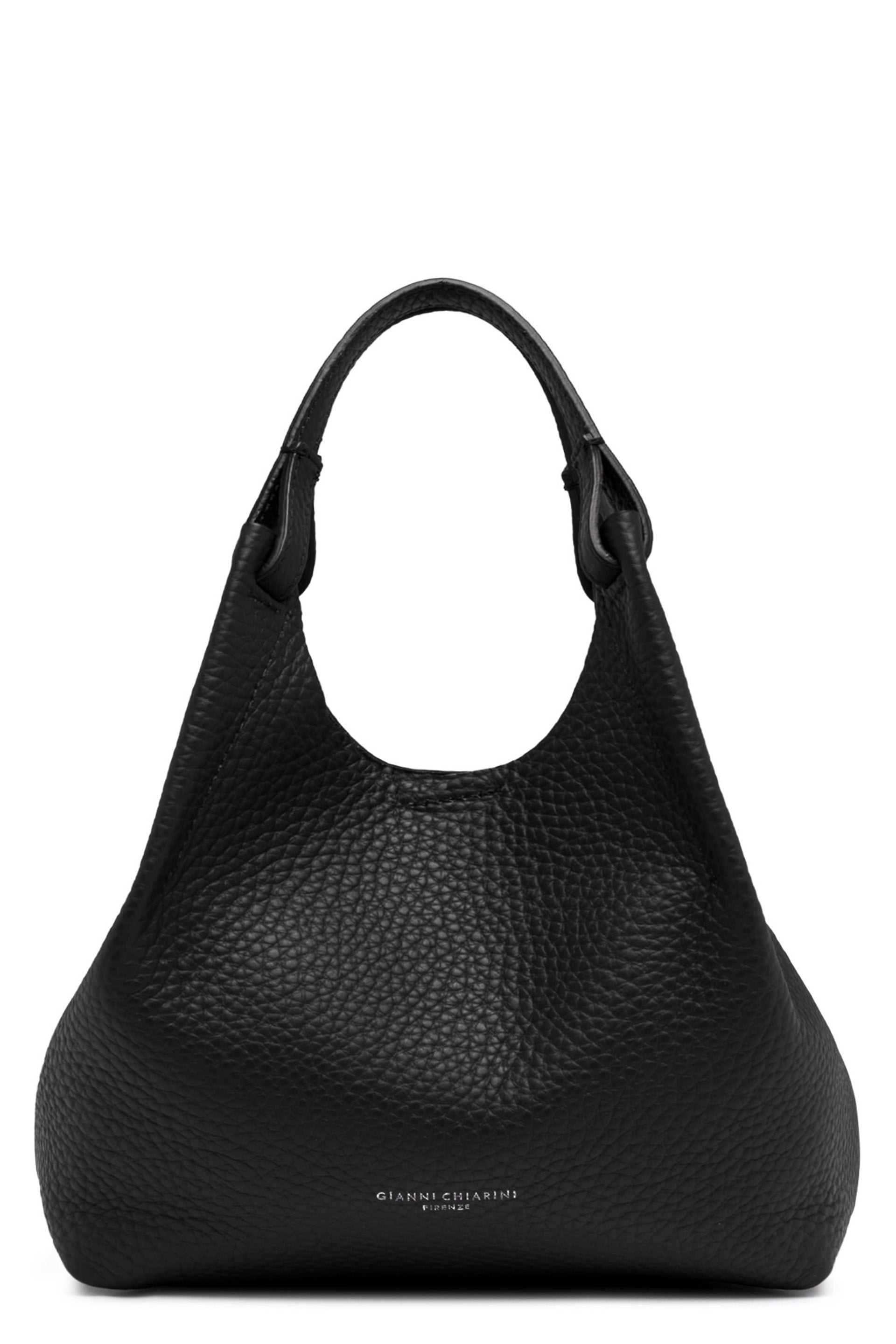 DUA LEATHER HANDBAG GIANNI CHIARINI black TU