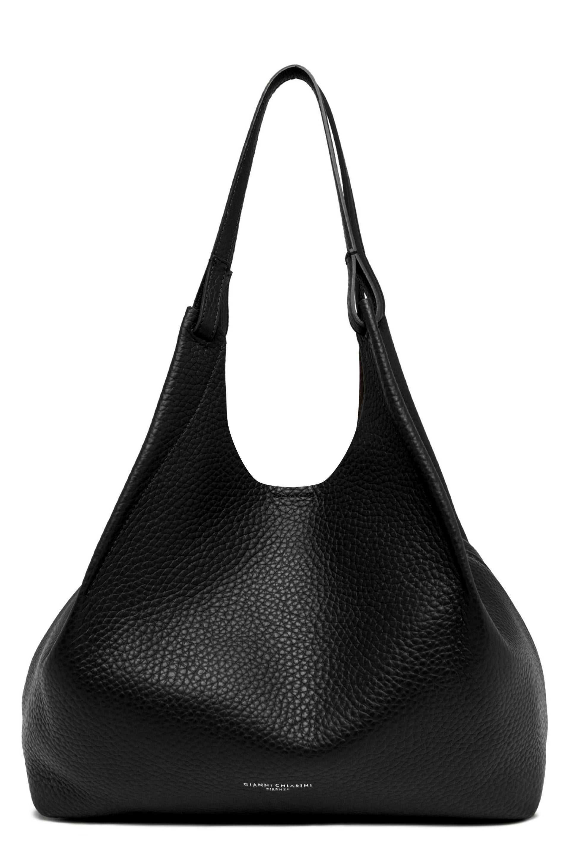 DUA LEATHER HANDBAG GIANNI CHIARINI black TU