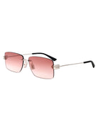 METALLIC SILVER SUNGLASSES Bottega Veneta