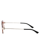 METALLIC SILVER SUNGLASSES Bottega Veneta