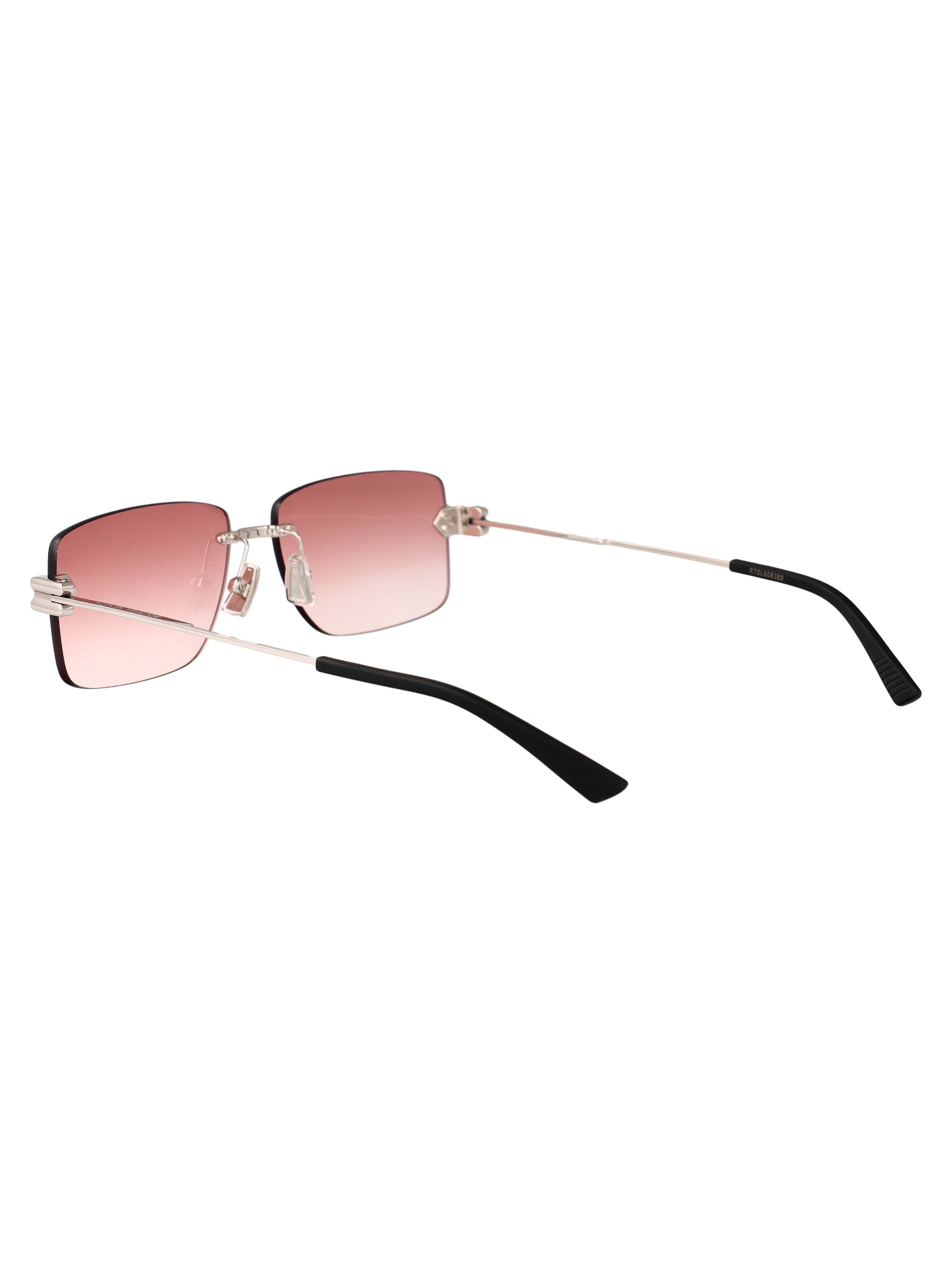 METALLIC SILVER SUNGLASSES Bottega Veneta