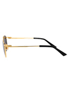 GOLD METAL SUNGLASSES Bottega Veneta
