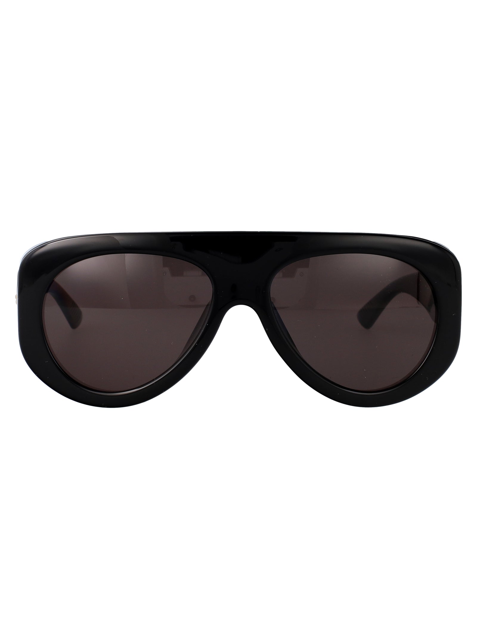 INJECTATE BLACK SUNGLASSES Bottega Veneta BLACK-BLACK-GREY 58
