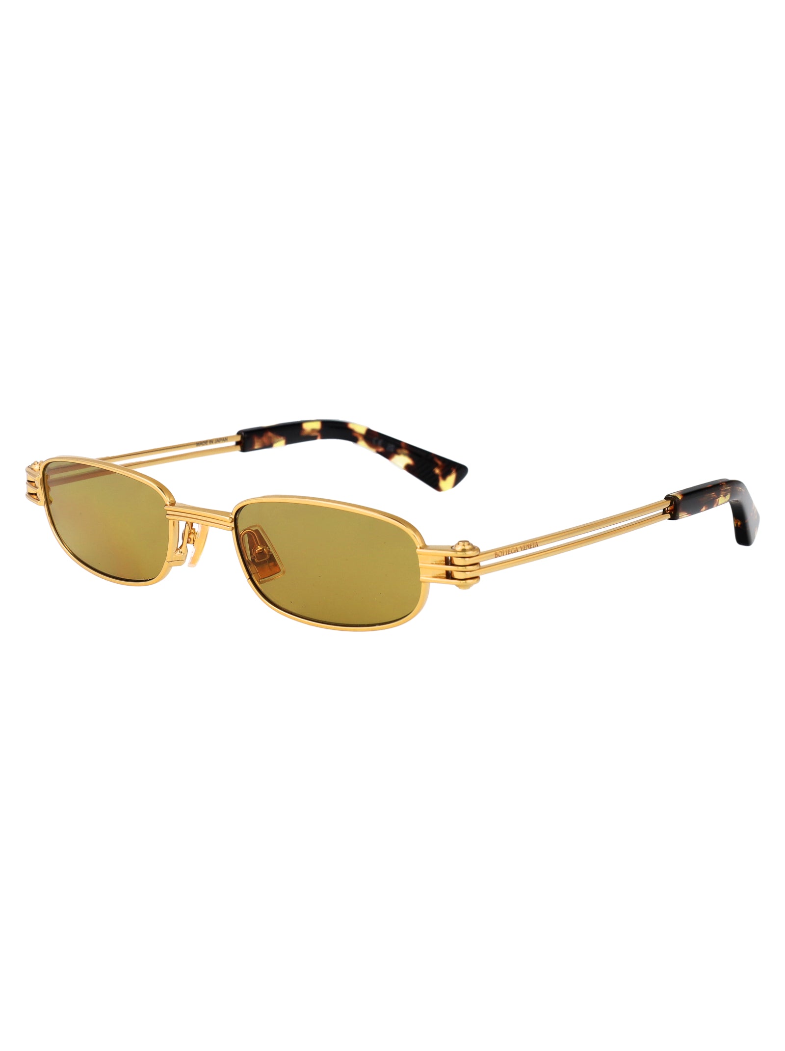 GOLD METAL SUNGLASSES Bottega Veneta