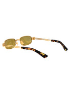 GOLD METAL SUNGLASSES Bottega Veneta