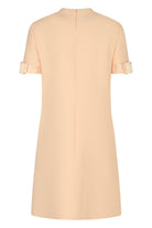 CRÊPE COUTURE DRESS Valentino Garavani panna 40