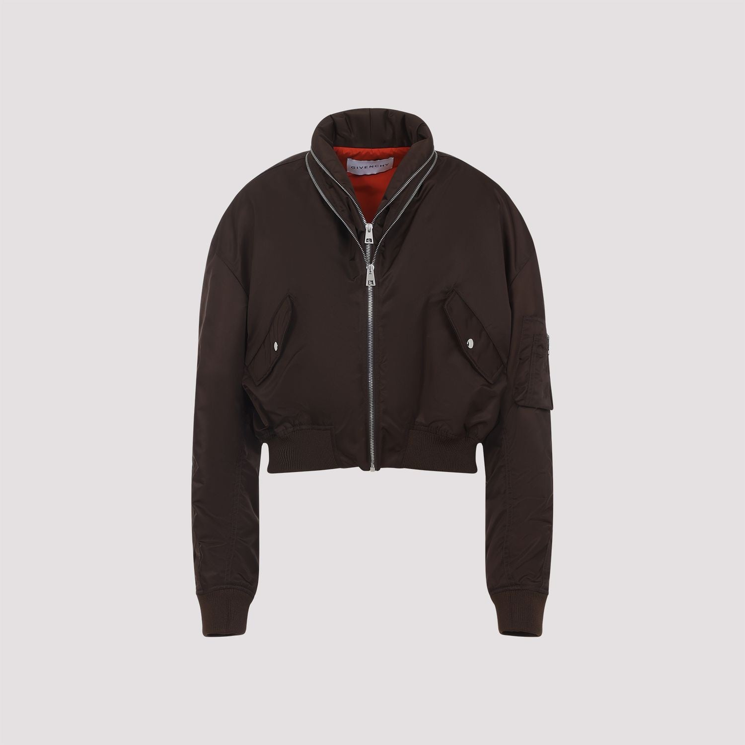 NYLON BOMBER JACKET Givenchy brown 36