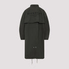COLLARED PARKA COAT WITH DRAWSTRING Givenchy