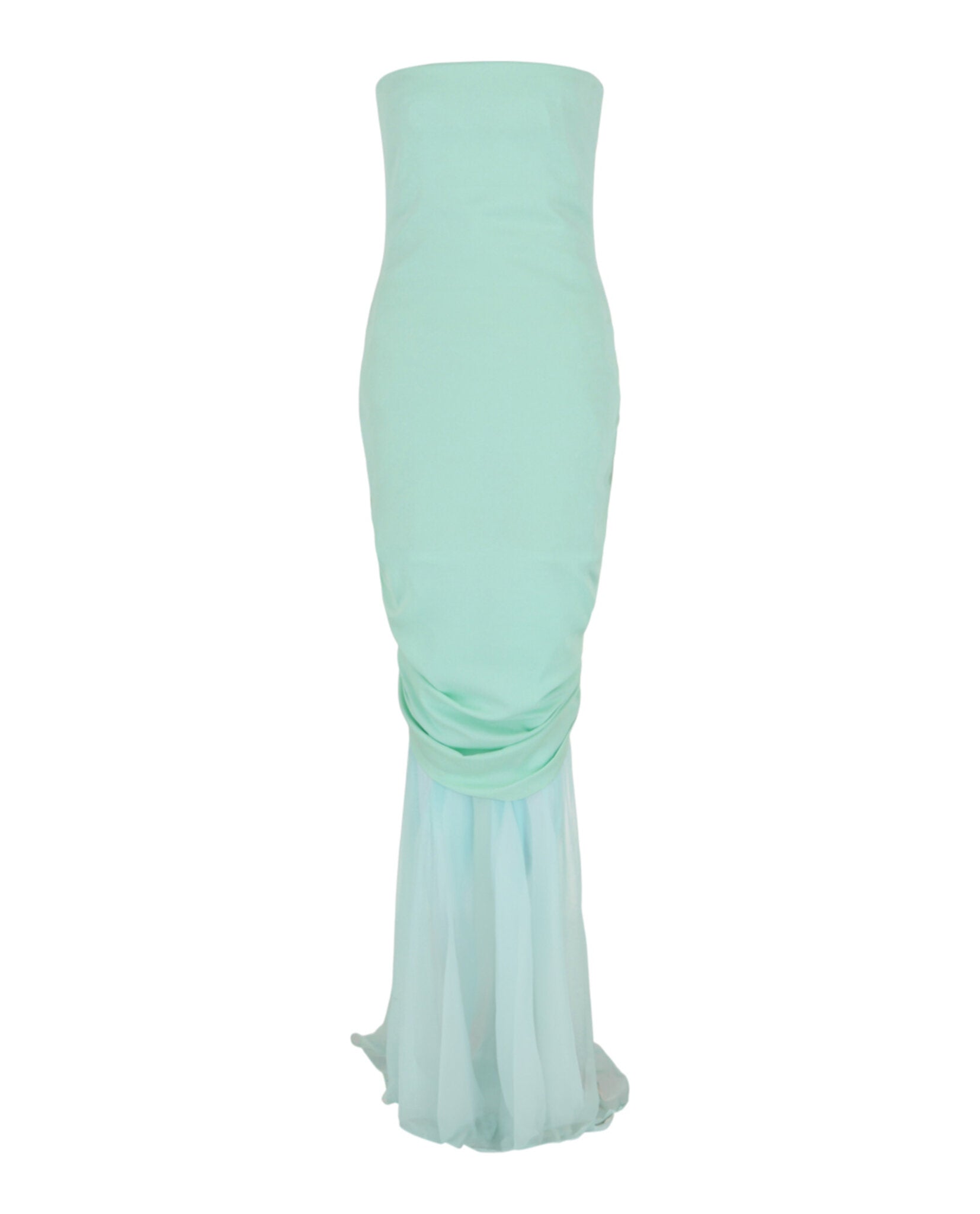 Givenchy Bow Mermaid Gown - Green Mint