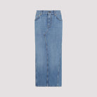 COTTON MIDI SKIRT Givenchy BLUE 34