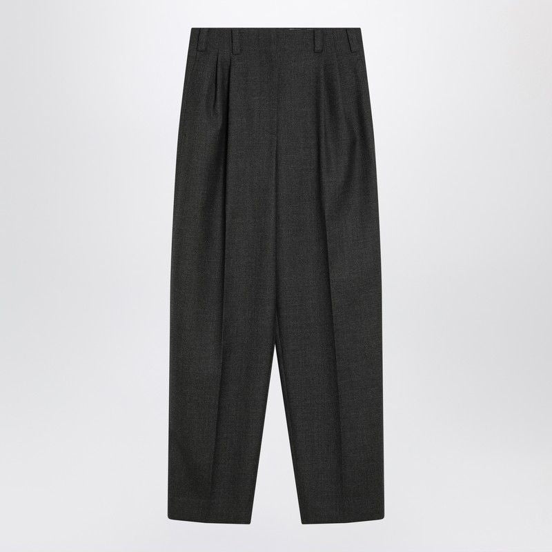 PLEATED WOOL TROUSERS Givenchy GREY 38
