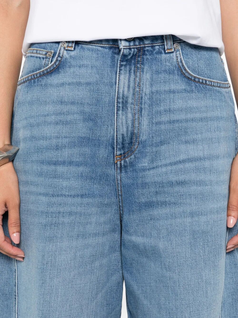 COCOON LOGO-PATCH JEANS Givenchy