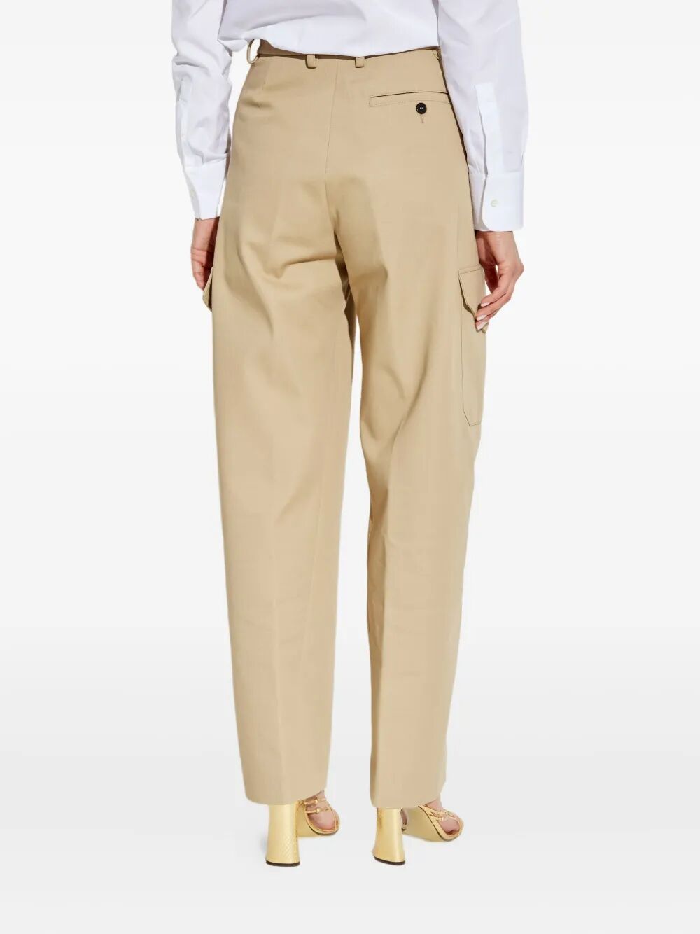 WOOL AND COTTON TROUSERS Givenchy