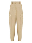 WOOL AND COTTON TROUSERS Givenchy Beige 38