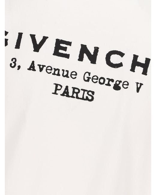 WHITE COTTON T-SHIRTS Givenchy